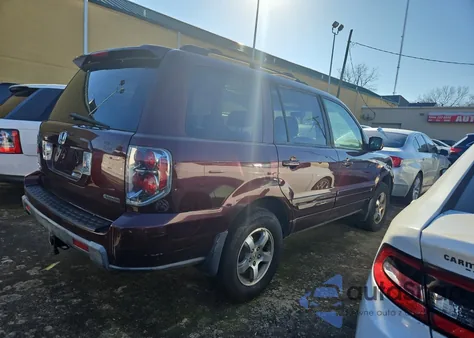 2007 Honda Pilot Exl из США, поврежденный, VIN 2HKYF18697H532313